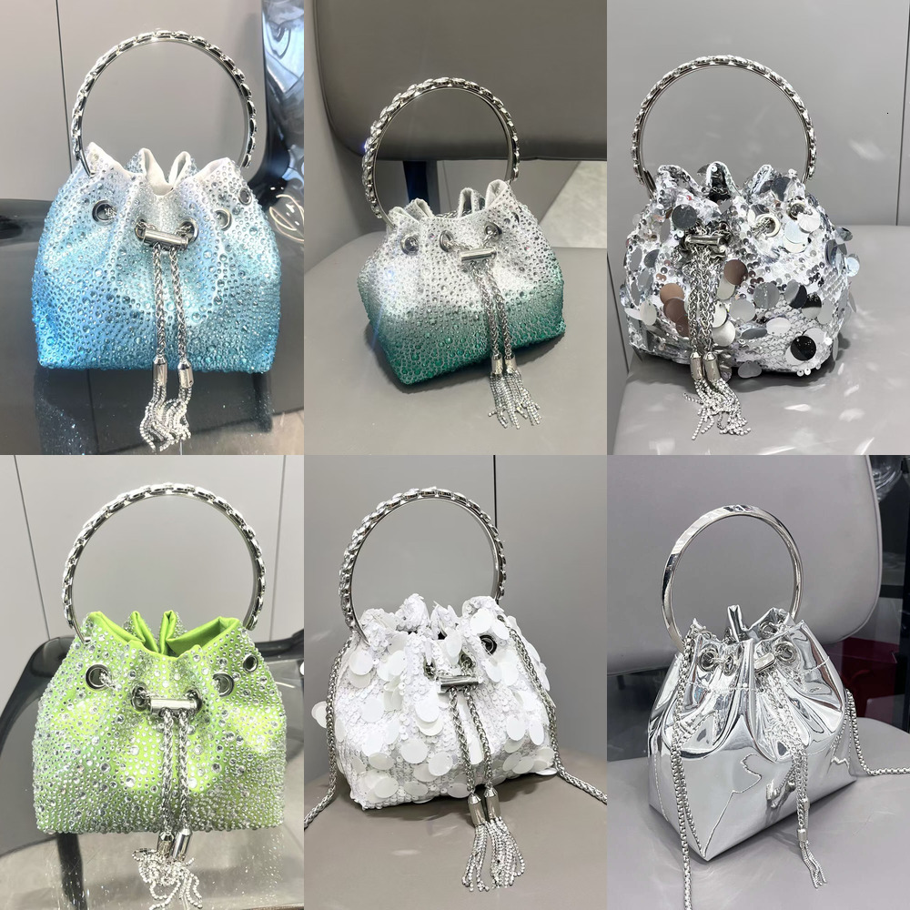 Jimminess Choo bon bon Genuine with High Elegant White & Pink Wedding Featuring Sparkling Women's metal style handbag chain shoulder crossbody women's bag 38 c8a 520