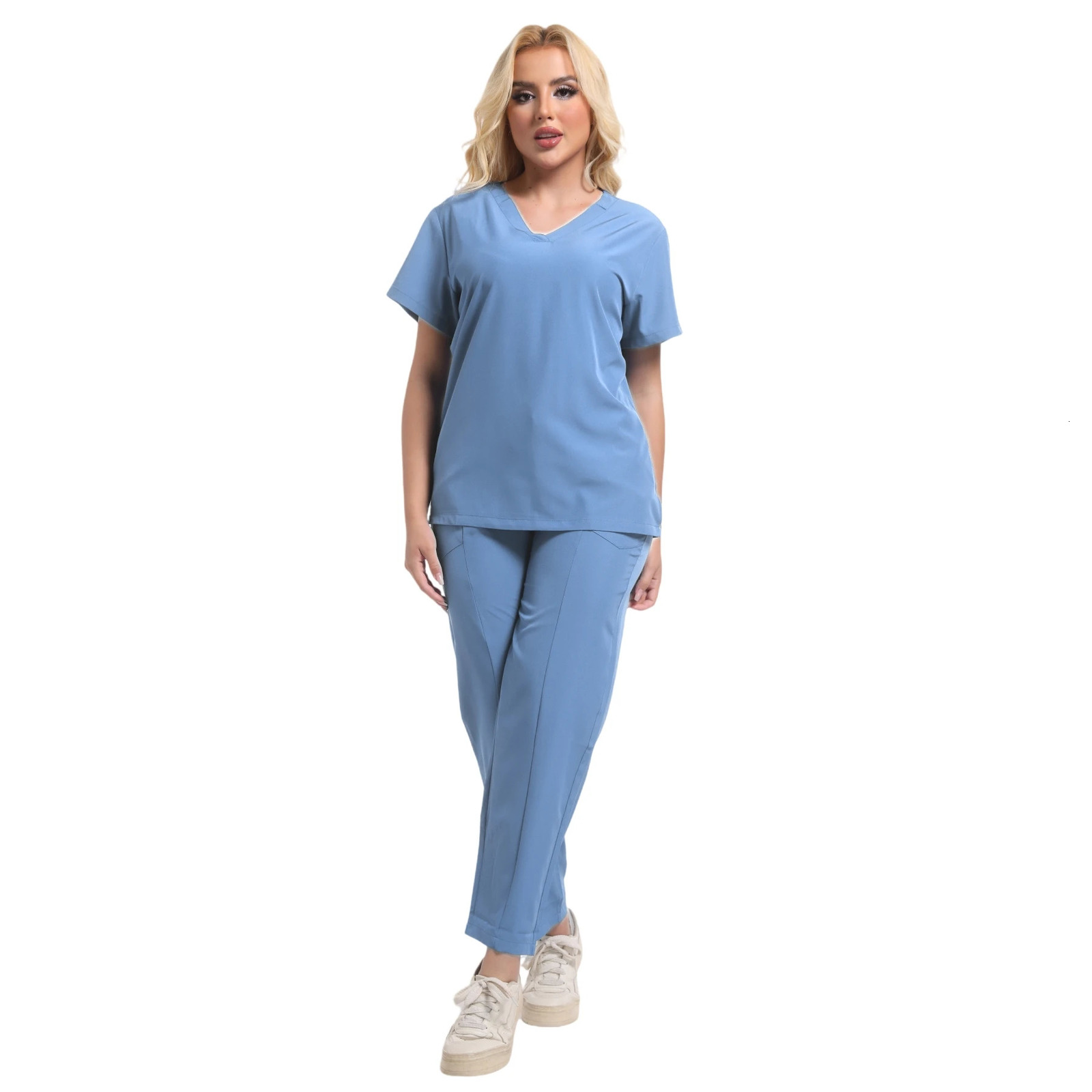 Excited Accessories for Medical Laboratory Nursing Cherokee Uniforms Waist Bundle Spa Salon Uniform Scrubs Uniforms Sets for Spa 250403