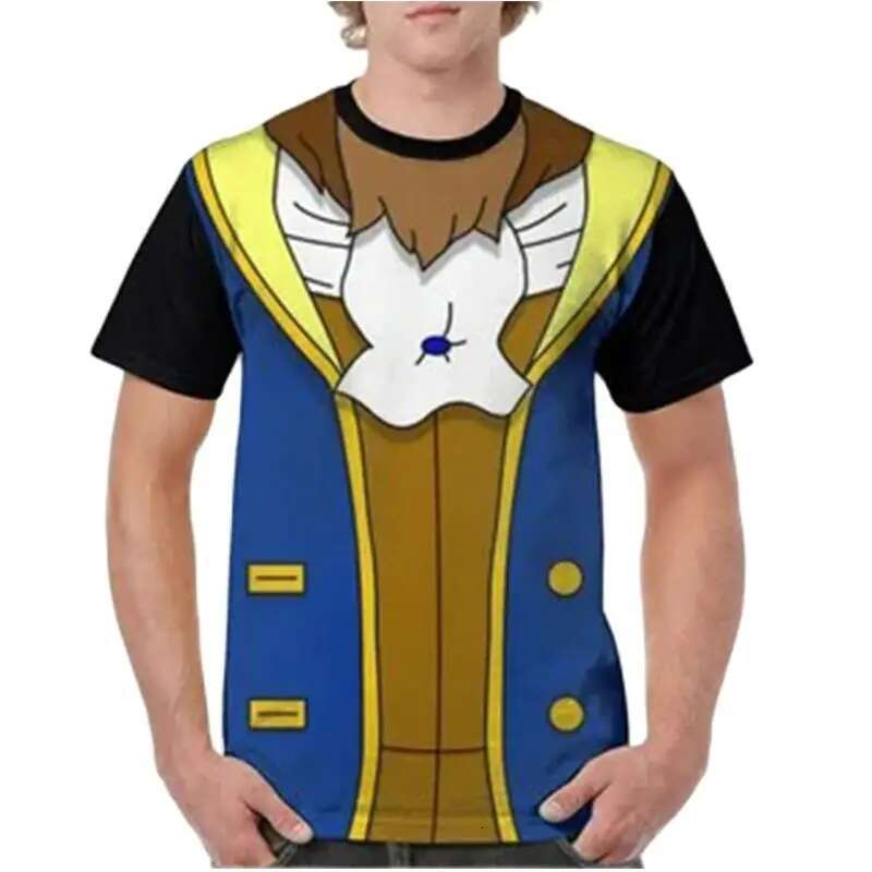 Hip Hop Personality Creative Clothing 3D Print Men Women Children Summer Casual Fun Alternative Round Neck Short Sleeve T-shirts