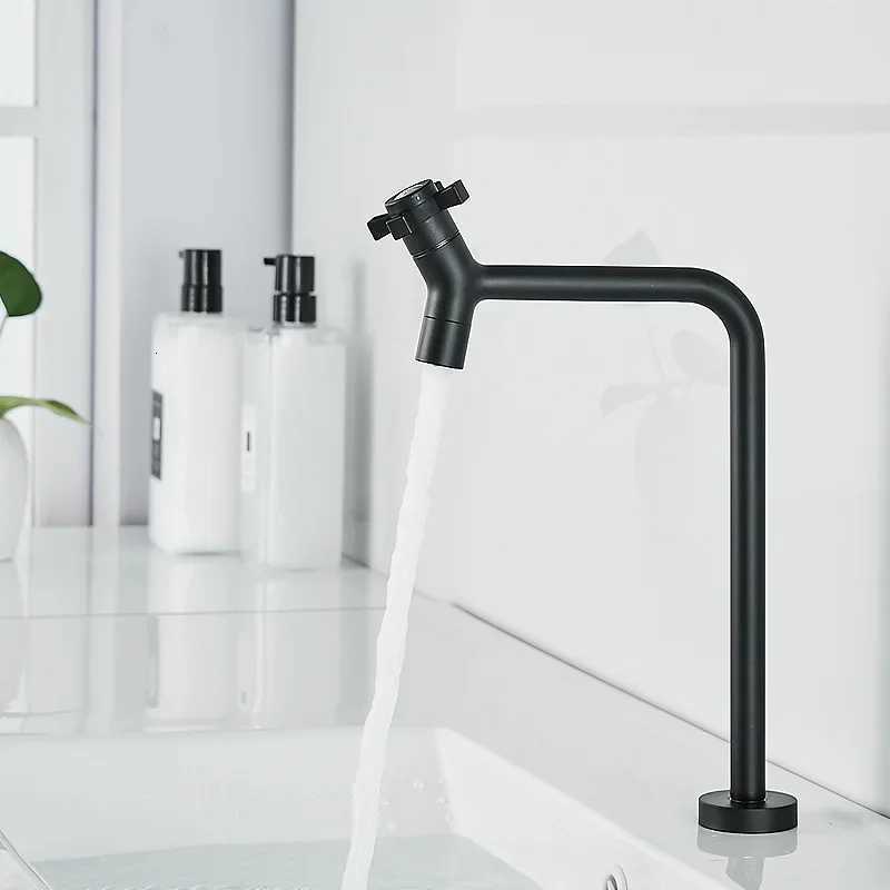 Single Cold Kitchen Faucets 304 Stainless Steel Washbasin Sink Faucet Single Hole Tap Toilet Bathro Table Basin Faucet Y251104