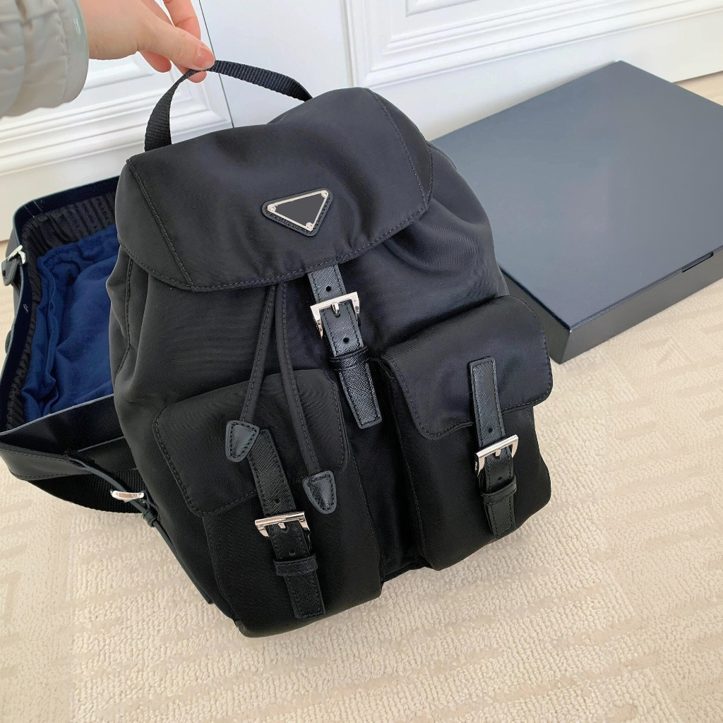 Designer Bag Backpack Luxury Large Capacity Travel Bag Nylon Bag Lightweight Laptop Bag Unisex Commuter Bag Stylish Multifunctional Travel Backpack Fashion Bag