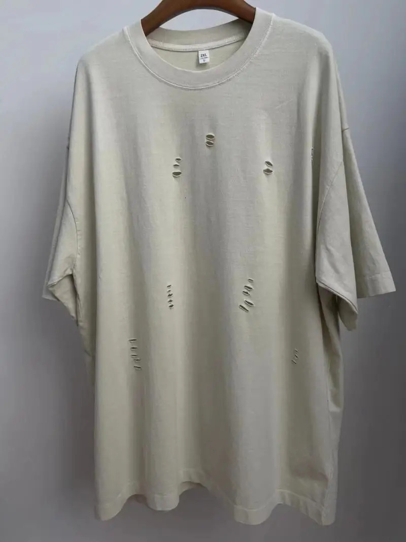 cardigan short sleeved loose casual mens and womens same retro fashion bottom shirt oversized T-shirt 250403