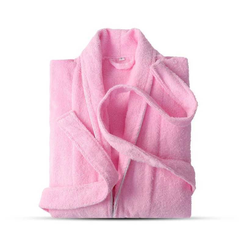 Fashion Robe Lovers Soft Bath Robe Nightrobe Sleepwear Male Casual Home Bathrobe Hotel Robe 100 Cotton Toweling Terry Robe C251104