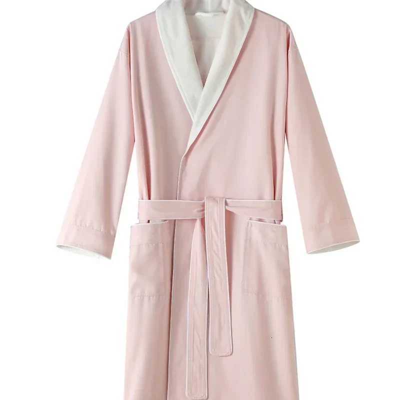 Five-star hotel bathrobe double-layer composite thickened hot spring yukata homestay pajama hotel bathrobe manufacturer C251104