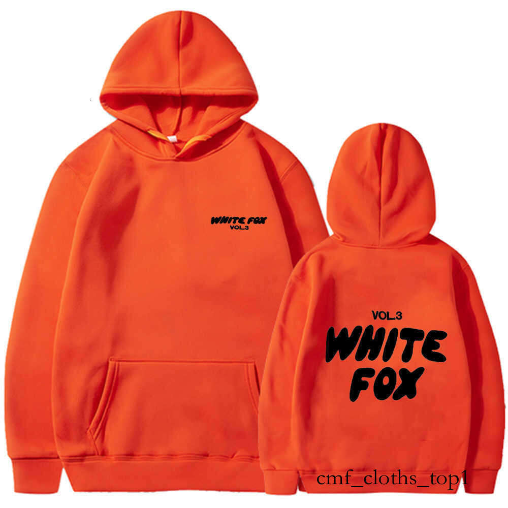 Fashion Mens whitees fox Hoodies Sweatshirts Designer Sweaters Autumn Winter Womens Hooded Casual mens whitefoxset Hoodie long sleeve letter Pullover f94