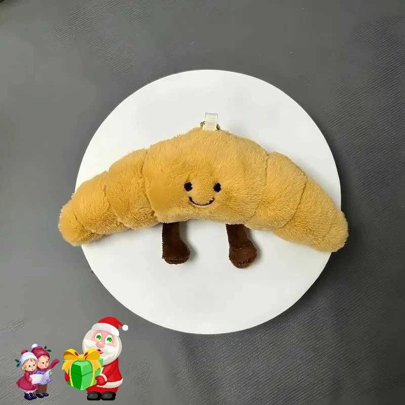 Cute plush doll pendant bag, in a storybook style, with food-shaped accessories and vegetable-shaped food designs C251104