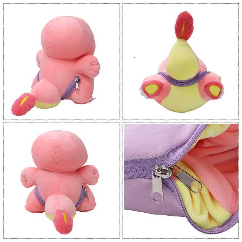Ditto Fliped Plush Doll Dragonite Magikarp Trubbish Double-Sided Doll Soft Stuffed Peluche Anime Birthday Xmas GiftXJ251104