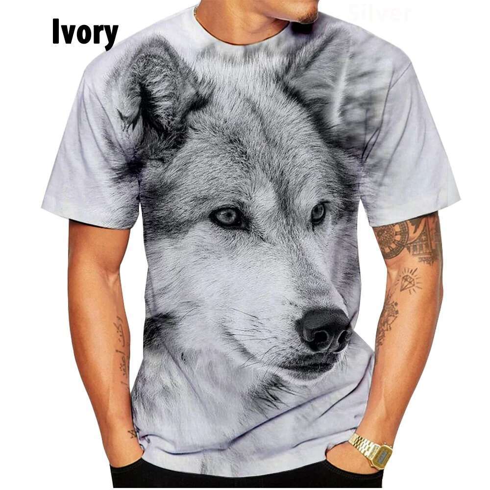 New Fashion Lovers 3D Printed Family Wolf Personalized 16 Style Blue and Colorful Menwomen T-shirt