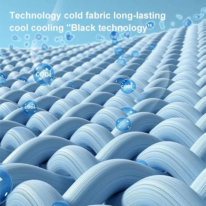 Pet Cooling Mat Dog Cat Sleeping Pad Cool Ice Silk Portable Mattress Blanket Summer Small Animal Cats Dogs Cold Bed Mat 250402