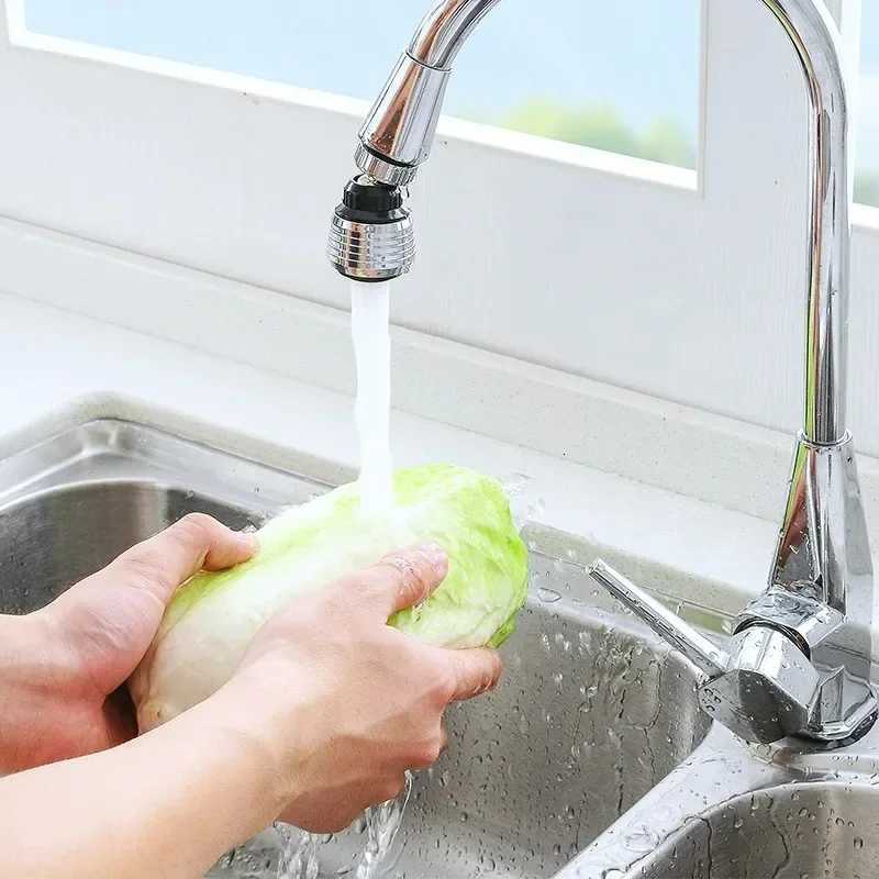 360 Rotating Kitchen Faucet Pressuri Anti-Splash Extended Filter Foam Universal Faucet Sprayer for Kitchen Y251104
