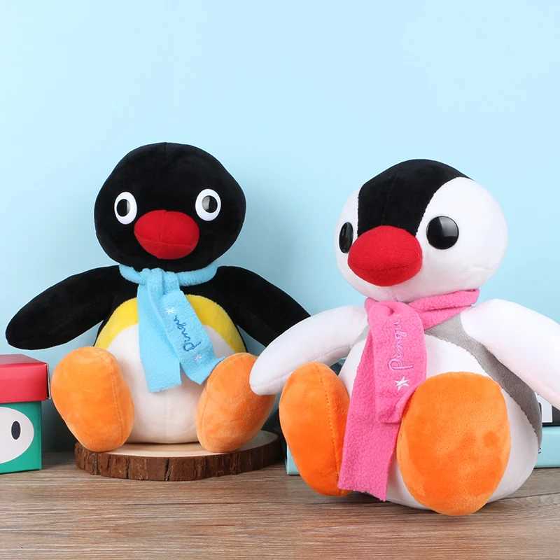 Pingu Plush Toy Pingued Brother and Sister Pinga Peluche Doll Pendant 15cm Cosplay for GiftXJ251104
