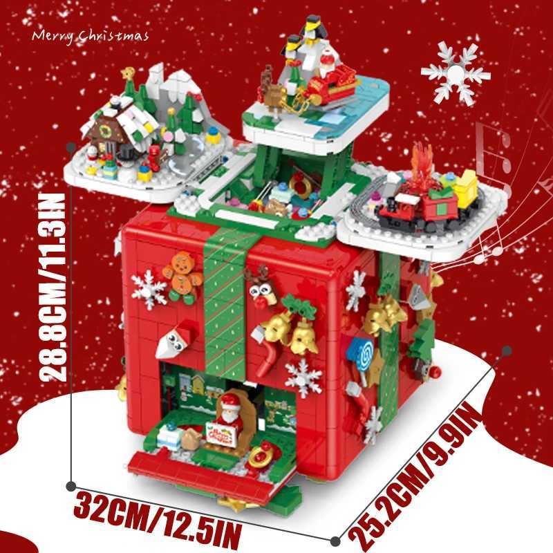 2656PCS Christmas Surprise Box Building Blocks SetHoliday Spirit GiftBirthday Gift and Christmas Gift for 14 TeenagersAdults C251104