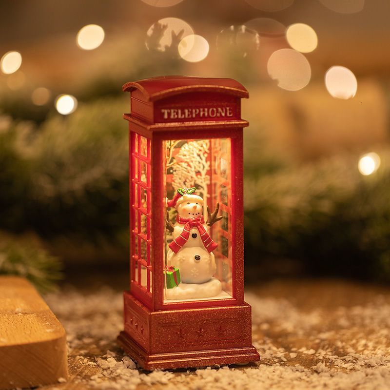 Music Box Lighting Decorative Lights Store Scene Arrangement Props Creative Christmas Eve Light Gift 231121