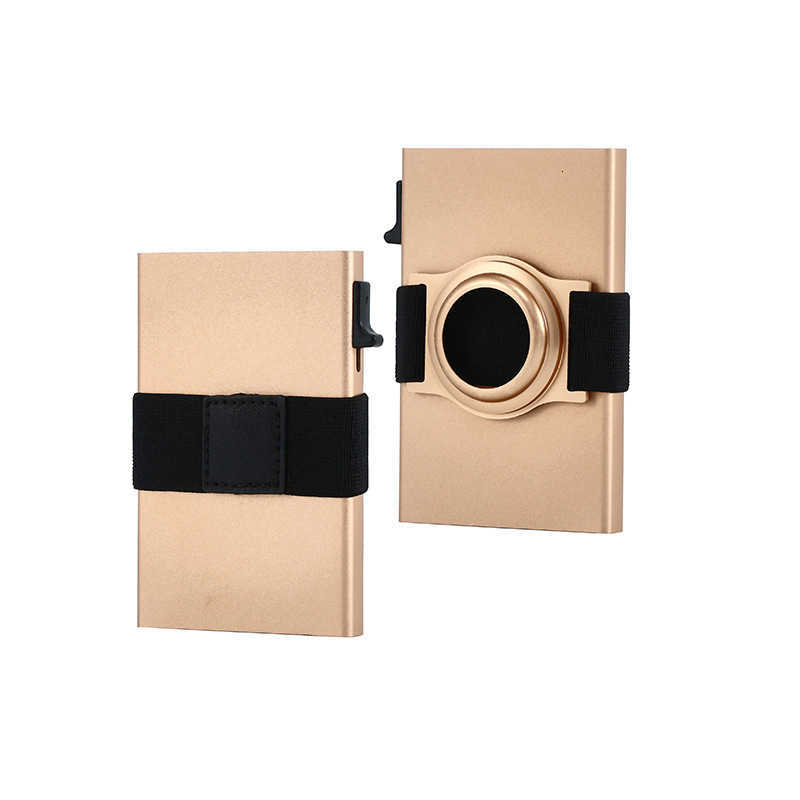 New Airtag Metal Card Holder, Aluminum Card Case, RFID Blocking