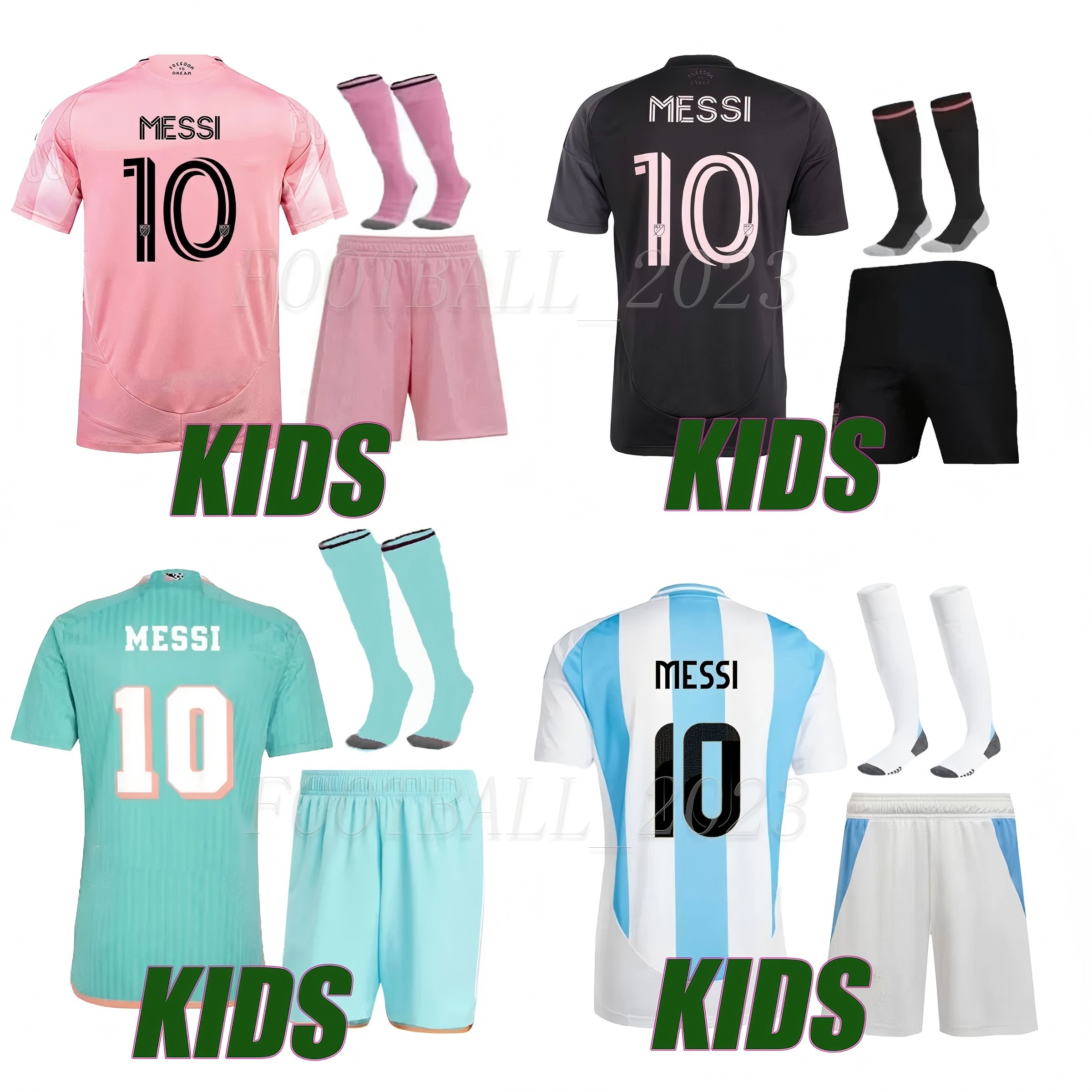 25 26 MESSIS kids football kits MESSIS Football Shirts 2025 2026 Soccer Jerseys