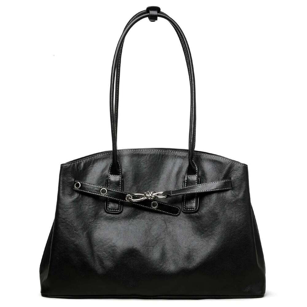 Oversize Women Genuine Leather Handbag Roomy Shoulder Casual Soft Cowhide Big Tote Purse 2025