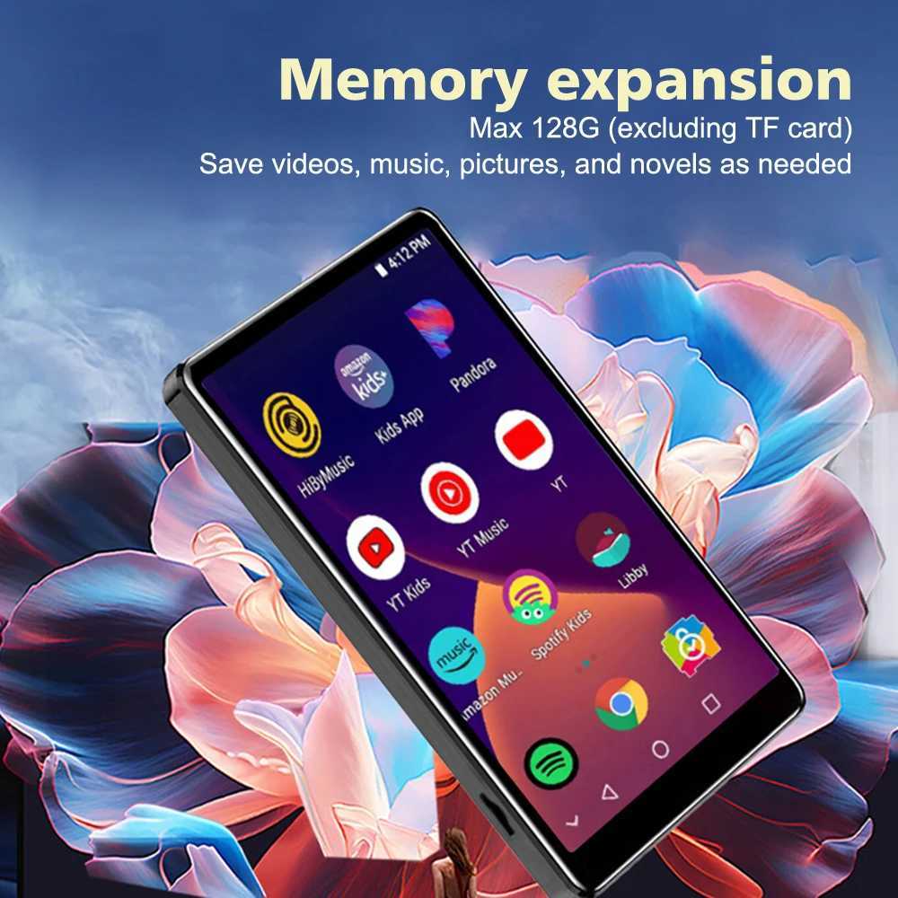 WiFi MP3 player Android 8.1 5.0 touch screen MP4 video player HiFi digital audio music player with built-in 16G/32GB memory Z250403