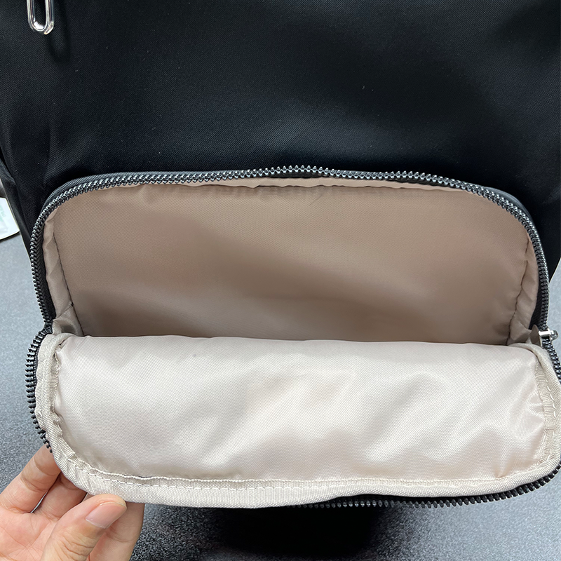 Women's Commuter Backpack, Minimalist & Lightweight, Water-Resistant Nylon Bag, Customizable Colors, Multi-Pocket Daily Travel Backpack- DH014