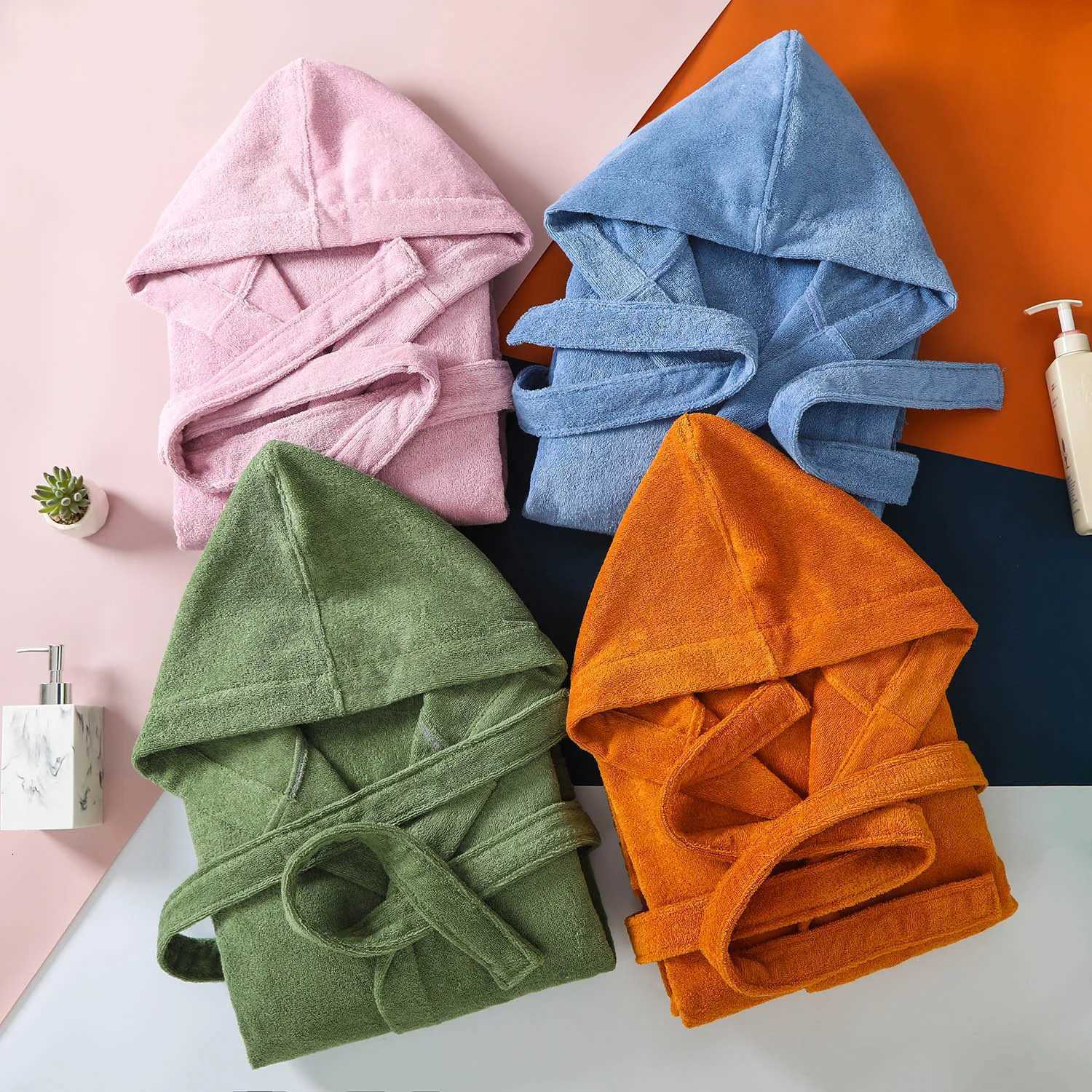 Bathrobe Man Extra Long 100 Cotton Male Thick Towel Fleece Dressing Gown Mens Bathrobe Winter Robe Plus Size XXL Robe Pajamas C251104