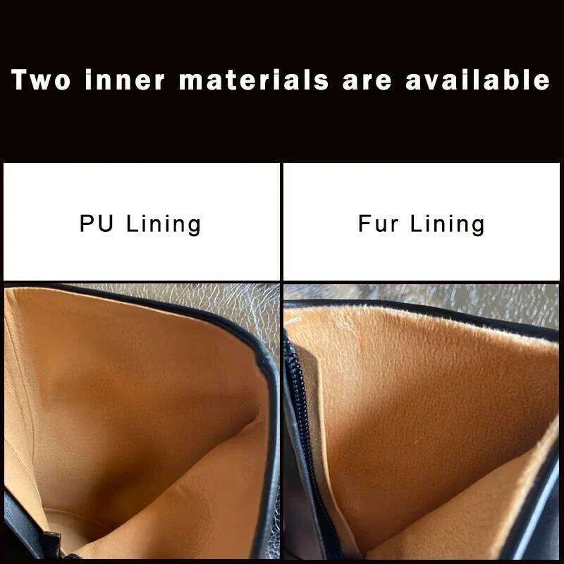 Luxury Brand Designer Tabi Split-toe Ankle Women Genuine Leather Chunky High Heel Short Boots 2025 Spring Autumn Shoes