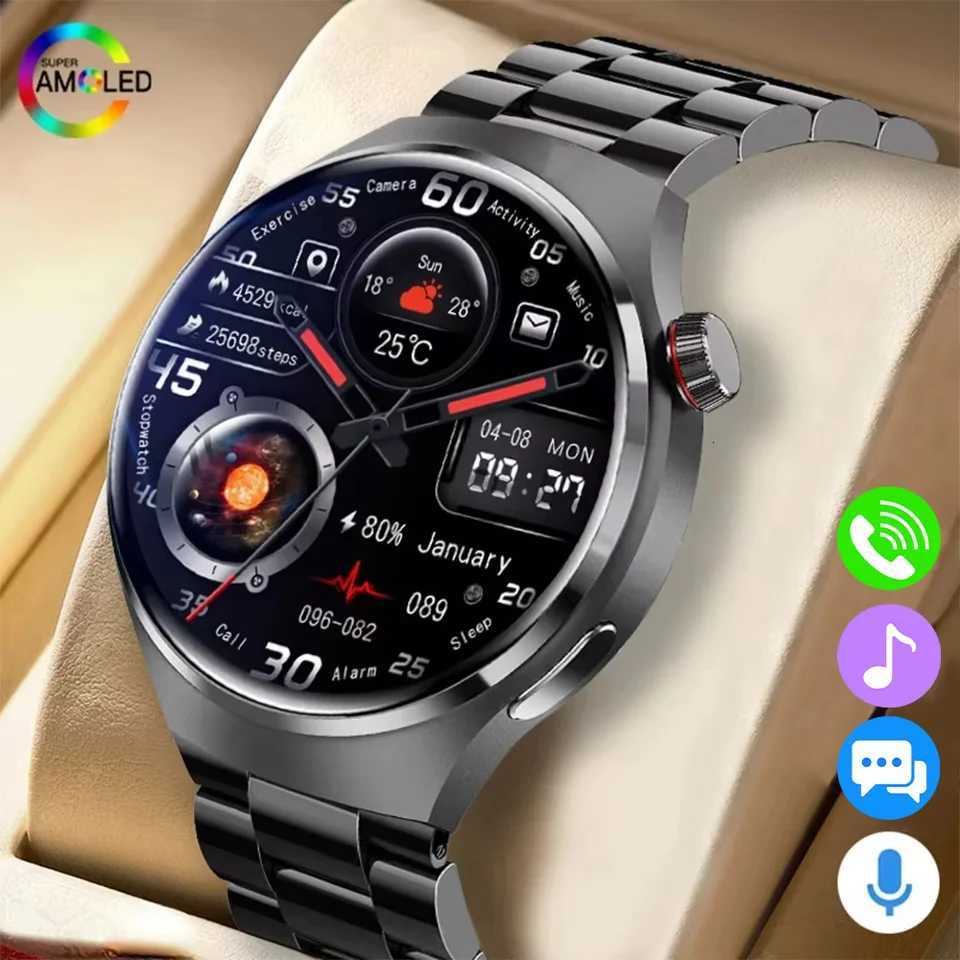 GL Wear 2025 New Mens Smart Watch HD Display Health Tracking Bluetooth Calling Voice Assistant Sports SmartwatchT251104