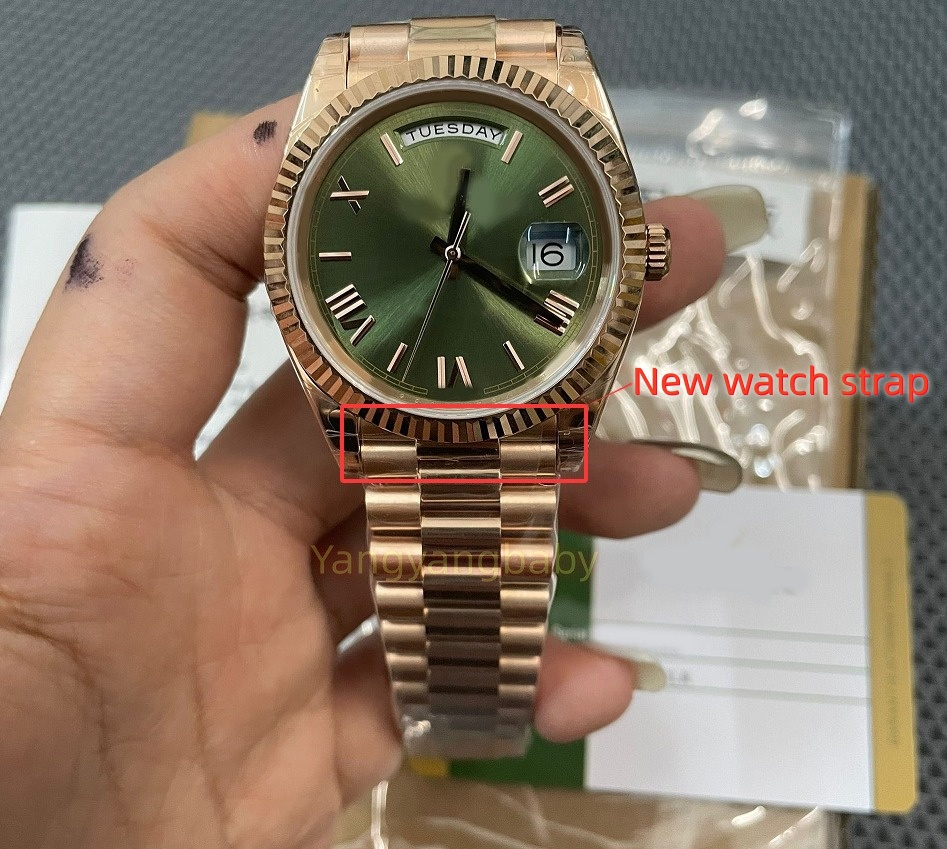 2026 high-quality V5 Watch 36MM/40mm Rose Gold Movement Automatic sapphire Day Time Date Bracelet swimming Casual Business CL5 Super Power Reserve Wristwatches