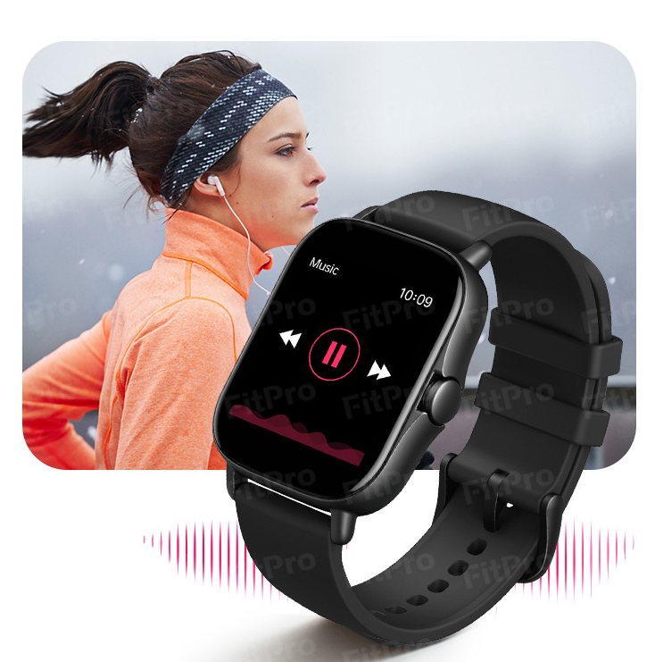 Full Touch Screen 1.83" Smart Fitness Watch with CallMessages Alerts Sleep Tracker Pedometer Waterproof HD Smartwatch for Men Women Gift Bluetoot