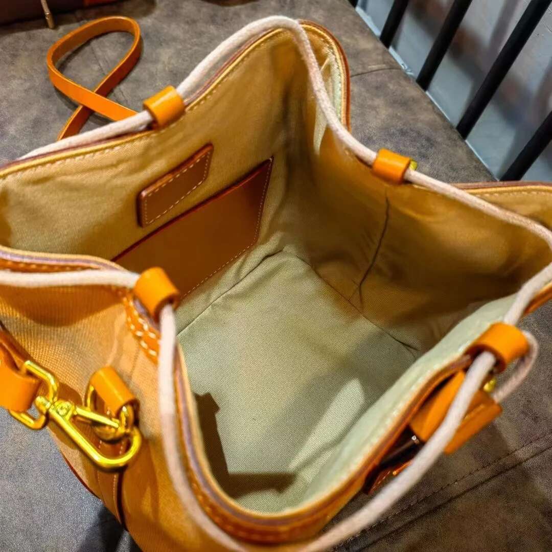 Italian Imported Cowhide Bucket Bag