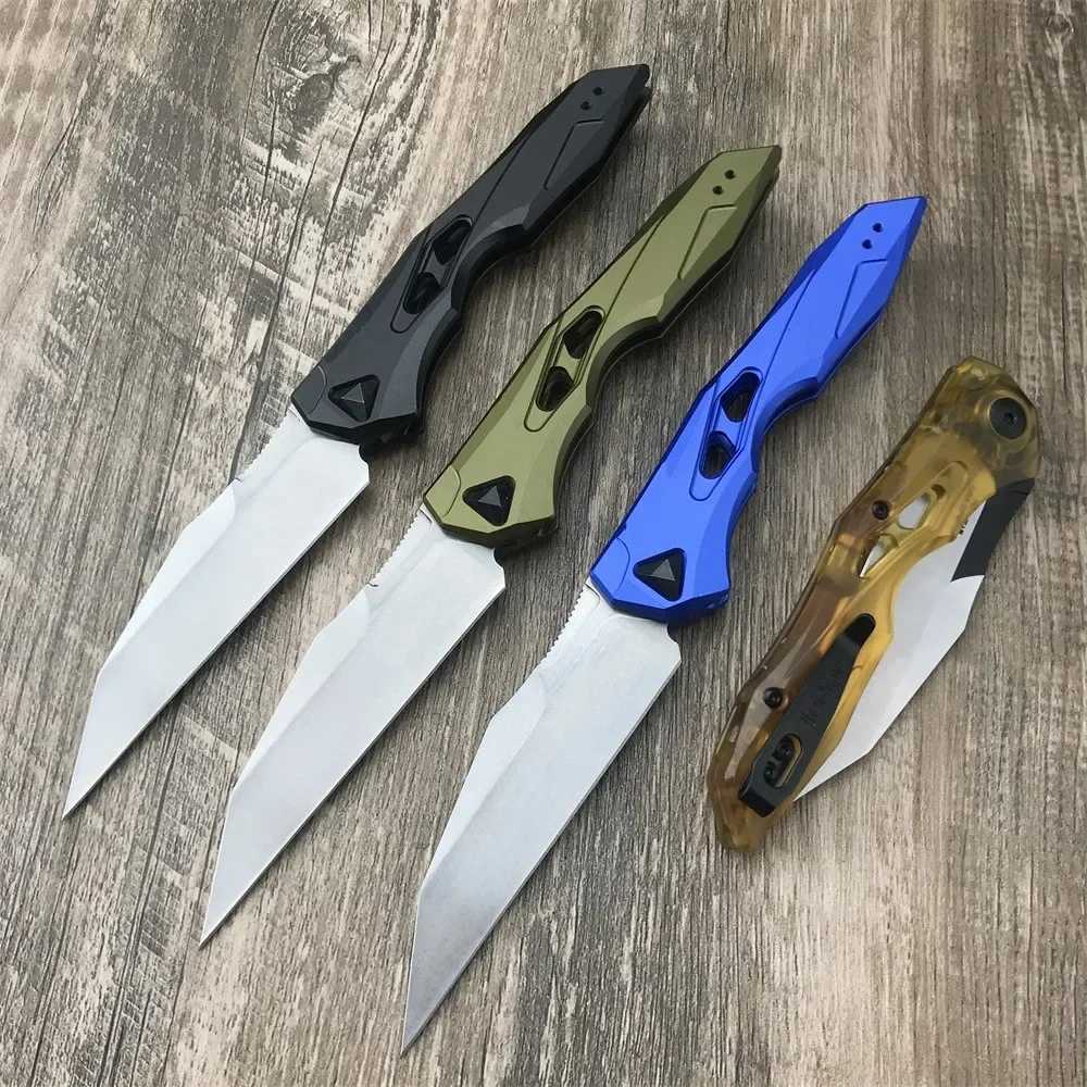 KS 7650 launches 13 pocket folding blade CPM154 blade aluminum handle outdoor camping tactical EDC hunting survival toolT250402