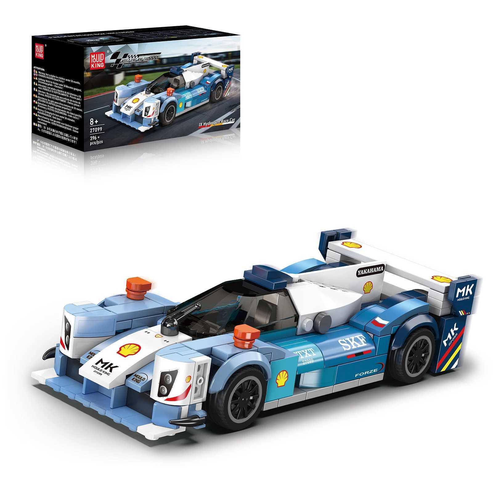 MOULD KING 27097 27098 27099 Sports Racing Car SC63 FR499P Model Building Block with Display Box Brick Assembly Xmas Gift C251104