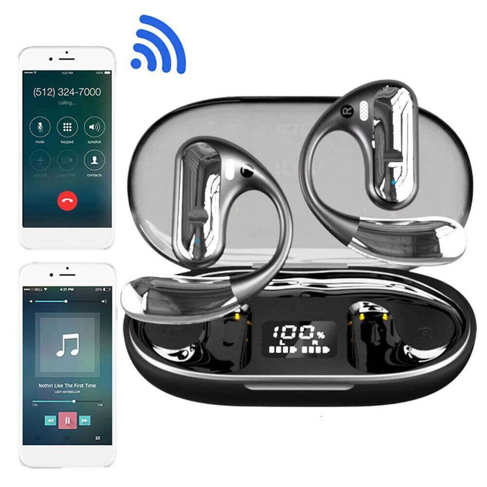 Q28 hanging ear headphones AI Translator Earbuds144 Languages Bluetooth Real Time Translation Earphones Noise Cancelling Wireless Earphone