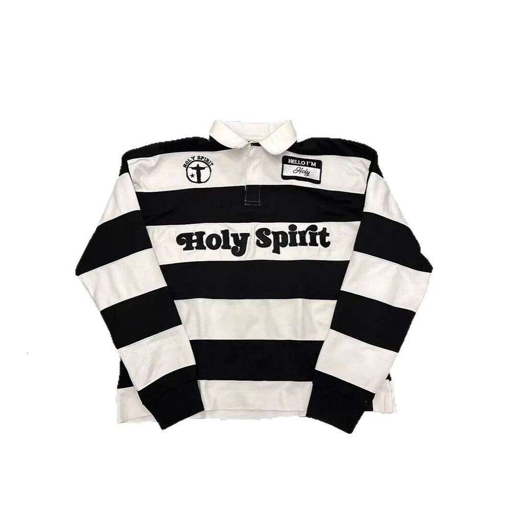 Street Style Letter Embroidered Men And Women Loose Sweatshirt Long-Sleeved American Retro Casual Top