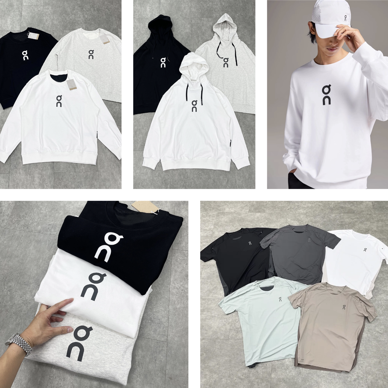 Designer Hoodies Men's Classic Letter Printed Round Neck Cotton Sweatshirt Loose Casual Sports Couple High Quality Hoodie Autumn Winter 2026 ON