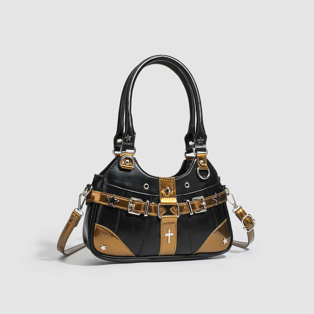 2D Fashion New Y2K Millennial Hot Girl Large Capacity Transparent Badge Pain Versatile Student Crossbody Bag