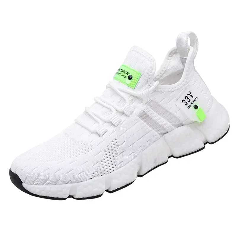 Mens Sneakers Summer Mesh Breathable Casual Shoes Light Soft-soled Running Shoes for Men Unisex Jogging Tenis Walking Shoes Z250403