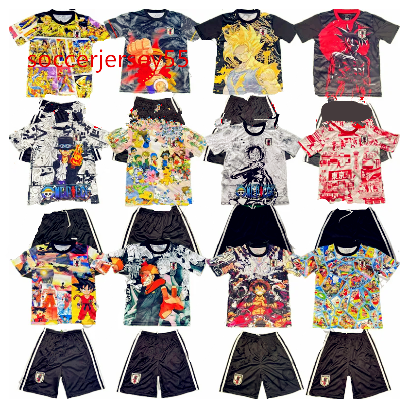 Kids JApan classic Cartoon Kit soccer jerseys MINAMINO TOMIYASU TSUBASA Mitoma maillot japon futbol camiseta KYOGO Ito SHIBASAKI KUBO KAMADA GOKU football Shirts