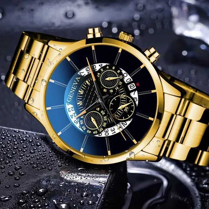 Fashion Stainless Steel Man Watch Luxury Calendar Quartz Wristwatches Male Business Watches for Man Clock Relgios MasculinoT251104