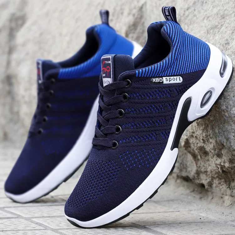 Mens shoes 2025 new trend mens shoes breathable lace running shoes Korean version lightweight casual sports shoes Z250403
