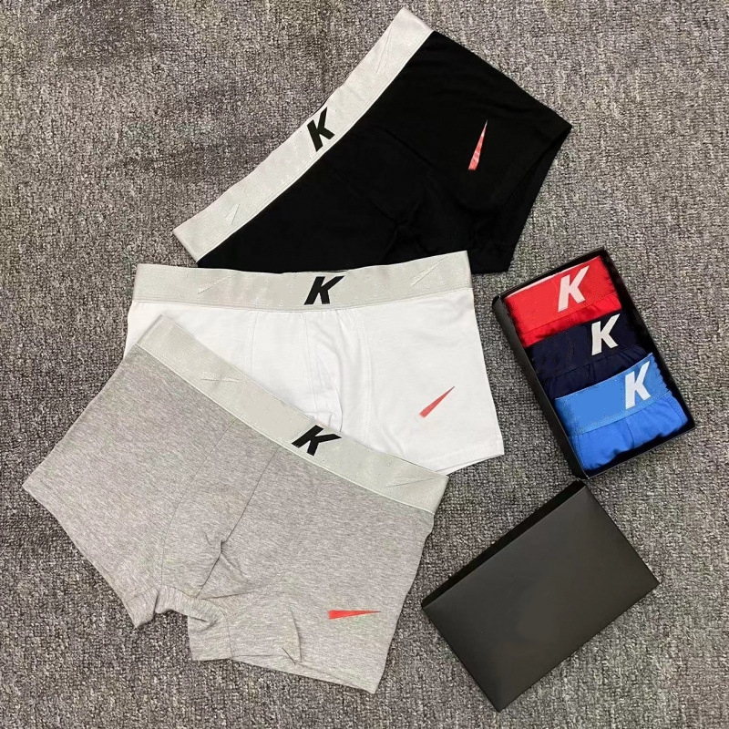 Designer Underpants Mens Boxer Briefs, Letter Fashion Classic Designer Men's Quadrangle Underwear, Cotton Shorts for Men, Man Breathable Sports Underpants