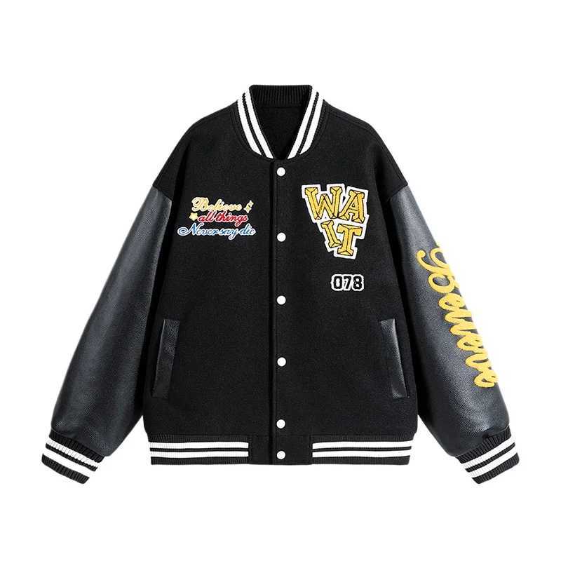 2025 Unisex Baseball Jackets Vintage Bomber Style Windbreaker Lightweight Outerwear for Streetwear Casual Sports Embroidery Coat J251104