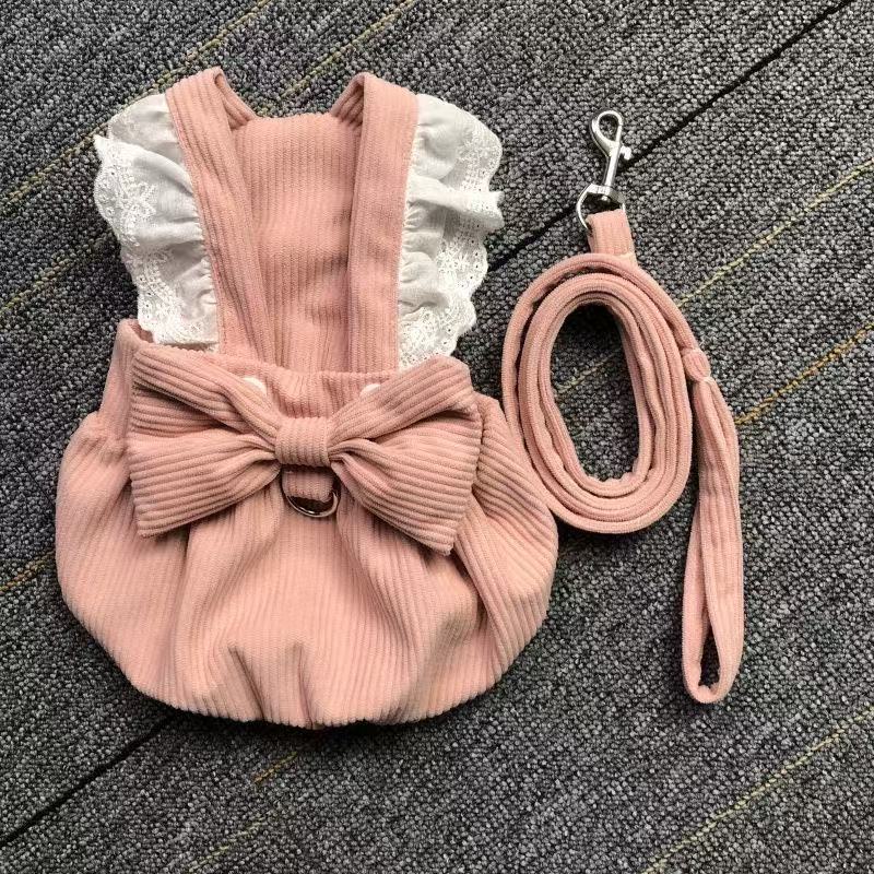 Sweater, knitted wool sweater for pets, two-legged sweater for Teddy and Pomeranian puppies.