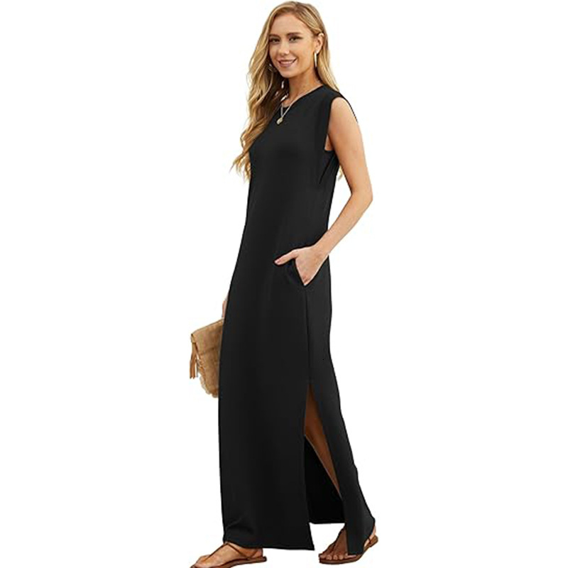 2025 Spring/Summer Womens Casual Loose Long Dress