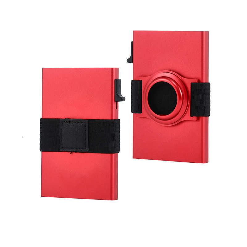 New Airtag Metal Card Holder, Aluminum Card Case, RFID Blocking