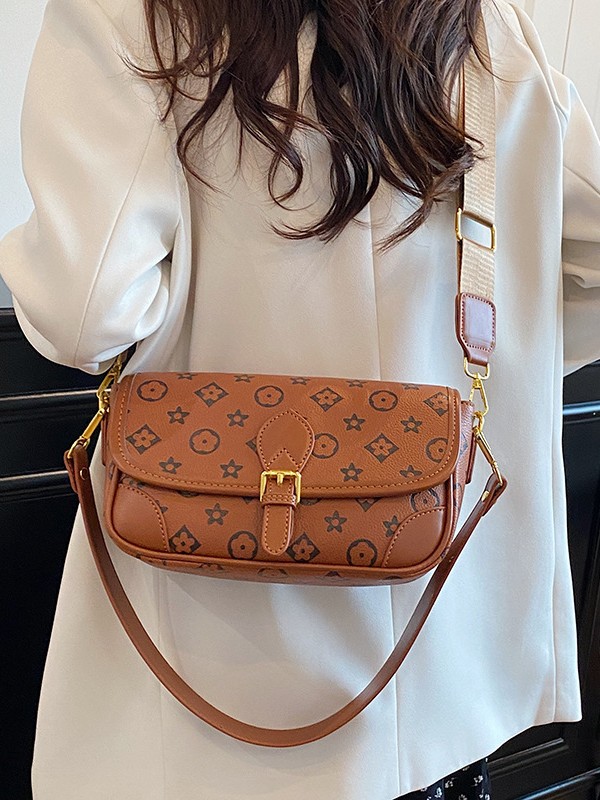 Free shipping Designer bag Fashion bucket bag High-end contemporary luxury Retro monogram bag Classic print Stylish crossbody women's bag Luxury 