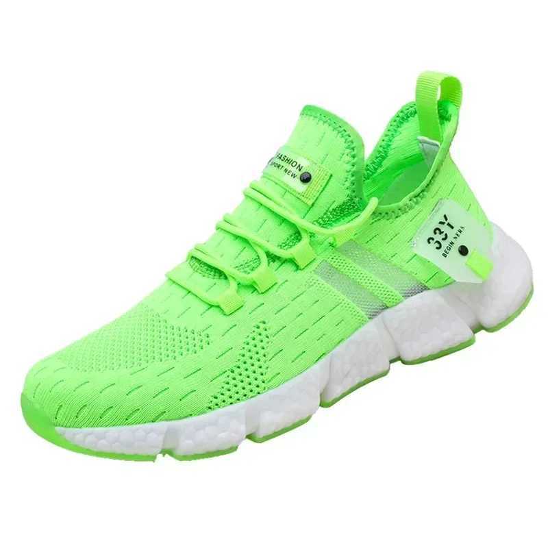 Mens Sneakers Summer Mesh Breathable Casual Shoes Light Soft-soled Running Shoes for Men Unisex Jogging Tenis Walking Shoes Z250403