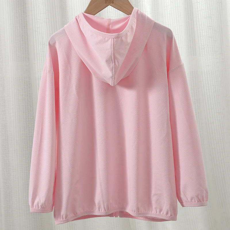 Children aged 318 years old thin spring summer coat childrens boys blue pink UPF50RashGuards sun protection suit 250325z