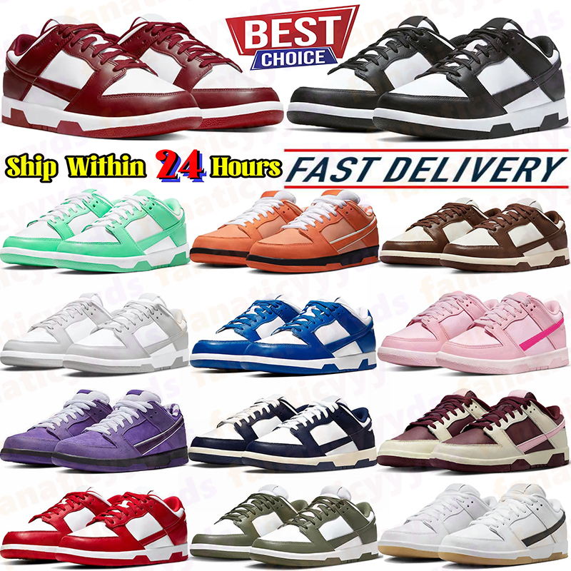 Running shoes men women designer sneakers white black panda grey triple pink university red blue mens trainers sports shoes free shipping sneakers