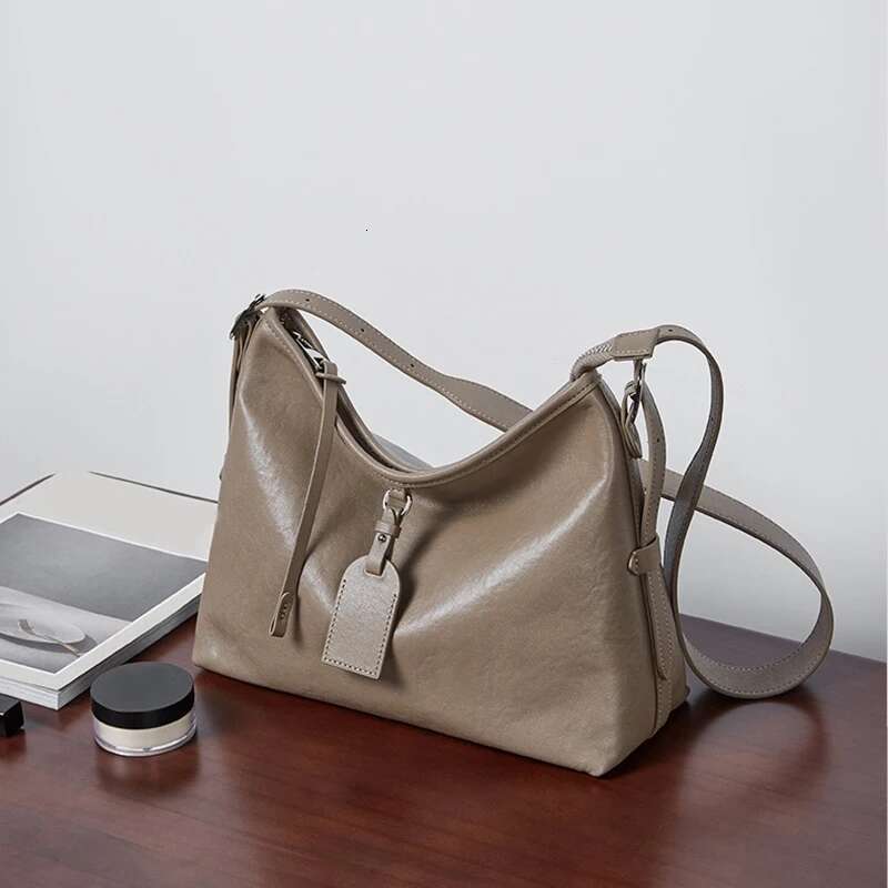 2024 New Fashion Woman Handbag Shoulder Crossbody Bag Real Leather