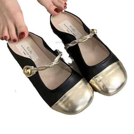 New Designer Sandals With Free Shipping Flat Bottomed French Small Fragrant Style Baotou Slippers Women's For Outdoor Wear Soft Sole Half Support