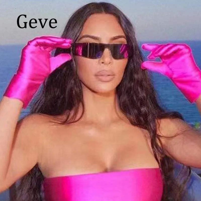 Rimless Sunglasses Women Trendy Steampunk Goggle Shades Sun Glasses Men Hip Hop Female Mirror Eyewear Fashion UV400 251029